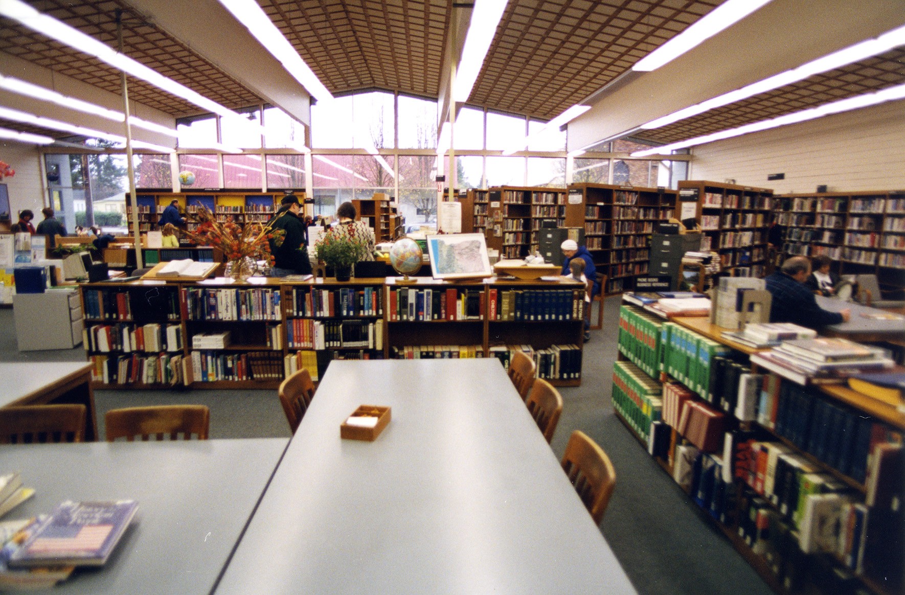Interior of the Woodstock Library The Gallery