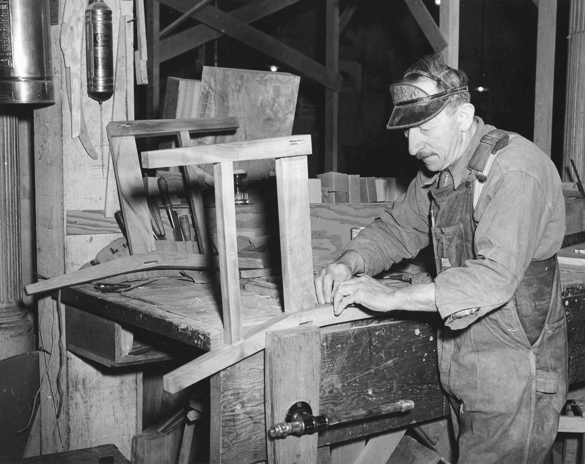 Cabinet maker in carpenter shop | The Gallery