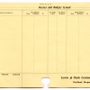 Record of Passes and Badges Issued