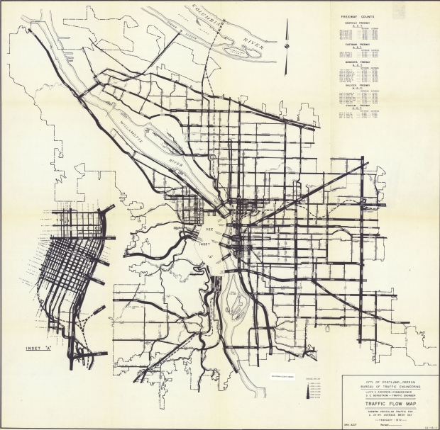 Traffic flow map | The Gallery