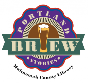 Multnomah County Library Portland Brew Stories logo